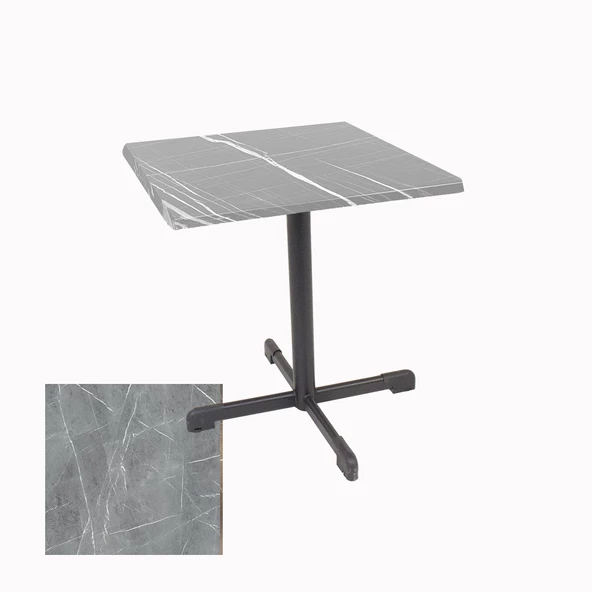 Halley Werzalit Kare ESB Mutfak Masası 80X80 - Light Temperado ürün görseli