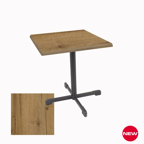 Halley Werzalit Kare ESB Mutfak Masası 80X80 - Canyon Palace Oak ürün görseli