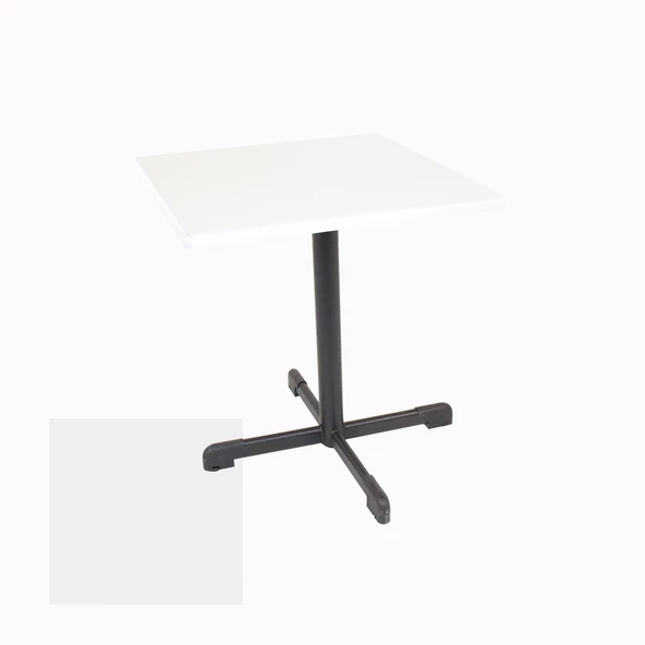 Halley Werzalit Kare ESB Mutfak Masası 60x60 - Beyaz ürün görseli