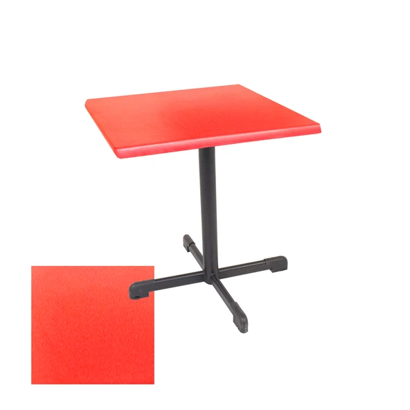 Halley Werzalit Kare ESB Mutfak Masası 60x60 - Kırmızı ürün görseli