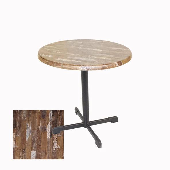 Halley Werzalit Yuvarlak ESB Mutfak Masası Q 80cm  - Maracaibo ürün görseli