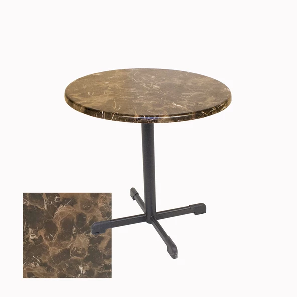 Halley Werzalit Yuvarlak ESB Mutfak Masası Q 90cm  - Karacabey Mermer ürün görseli