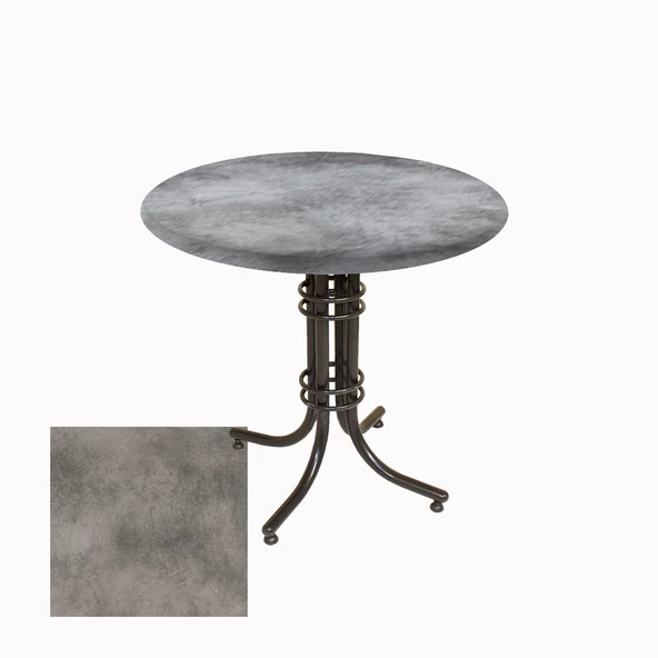 Buket Werzalit Yuvarlak ESB Mutfak Masası 60cm - Copperfield