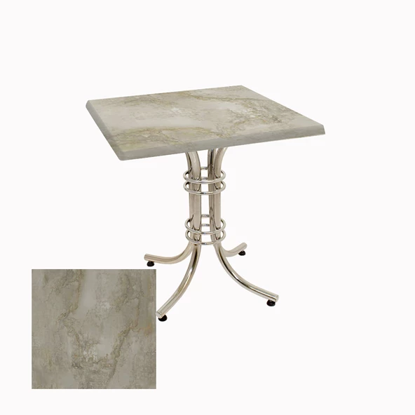 Buket Werzalit Kare Mutfak Masası 60X60 - Irony ürün görseli