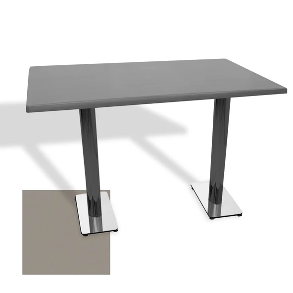 Karanfil Werzalit Masa (80x140) - Koyu Gri ürün görseli