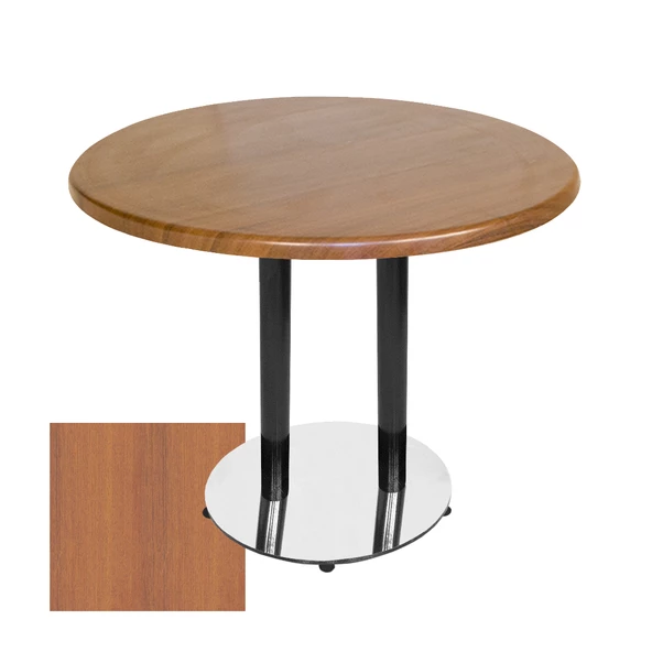 Karanfil Mega Werzalit Yuvarlak Yemek Masası 107cm - Koyu Ahşap ürün görseli