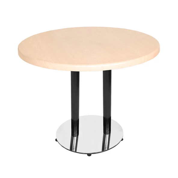 Karanfil Mega Werzalit Yuvarlak Yemek Masası 107cm - Akçaağaç ürün görseli