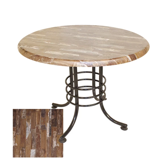 Buket Mega Werzalit Yuvarlak Mutfak Masası Q107 - Maracaibo ürün görseli