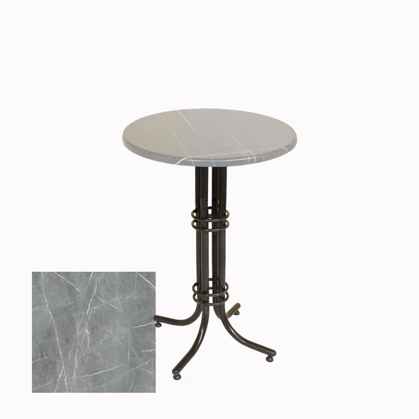 Bistro Masa (Buket Werzalit Yuvarlak 60cm) - Light Temperado ürün görseli