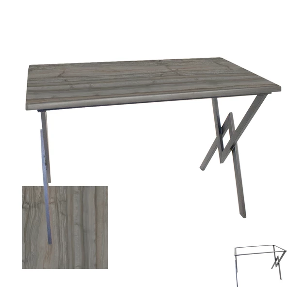 Anemon Werzalit Mutfak Masası 70x120 - Magma ürün görseli