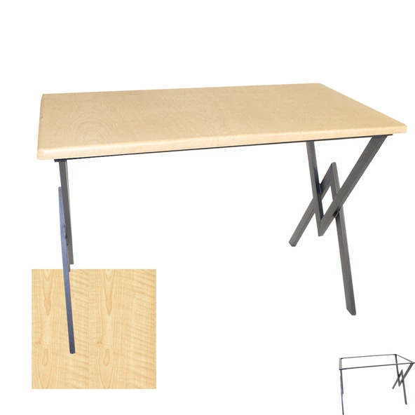 Anemon Werzalit Mutfak Masası 70x120 - Akçaağaç ürün görseli