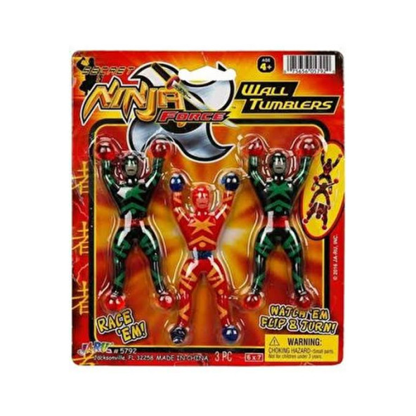 Yapışkanlı camda giden ninja - Resim 2