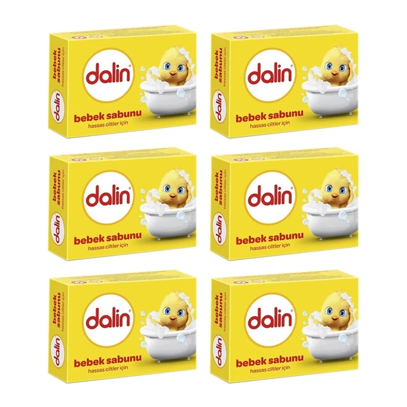 Dalin Bebek Sabunu 100 gr x 6 Adet