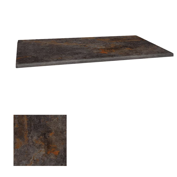 Werzalit Masa Tablası 80X120 - Metalic Oxid 3