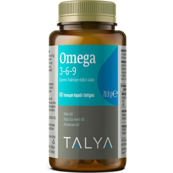 Talya Omega 3-6-9 İçeren Takviye Edici Gıda