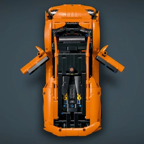 LEGO Technic 42196 Lamborghini Huracán Tecnica Turuncu (806 Parça) - Resim 4