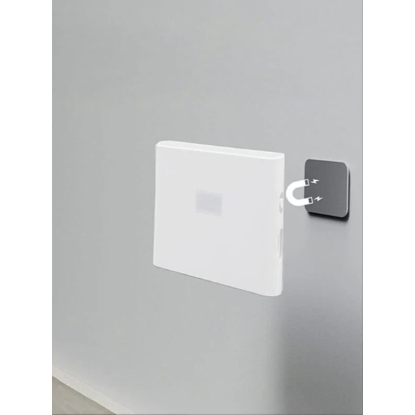 neeko Çift yönlü şarjlı taşınabilir sensörlü mini aplik - 6