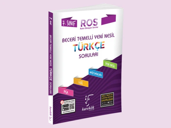 KAREKÖK 7.SINIF TÜRKÇE SORULARI ROS