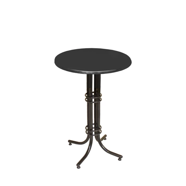 Bistro Masa (Buket Werzalit Yuvarlak 70cm) - Siyah ürün görseli