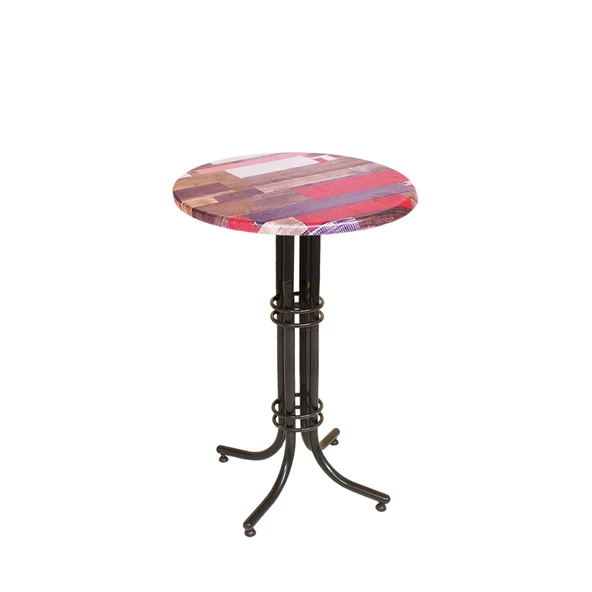 Bistro Masa (Buket Werzalit Yuvarlak 60cm) - Redwood ürün görseli