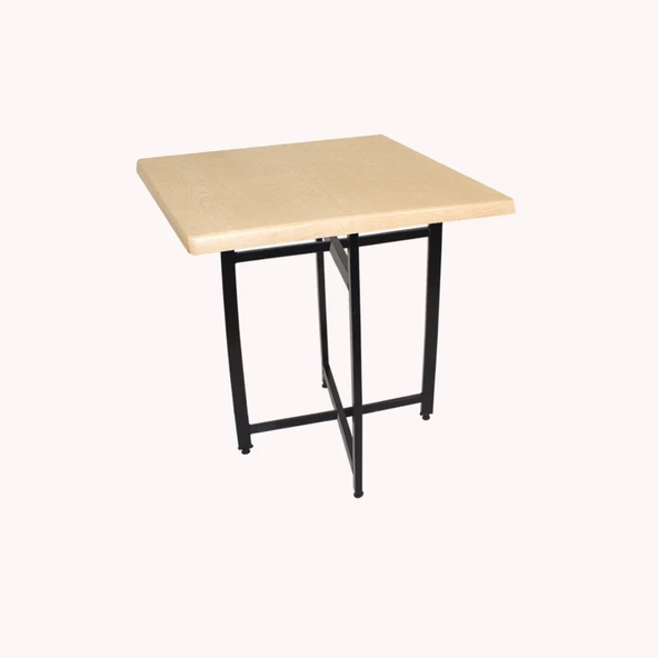 Nevada Werzalit Kare ESB Mutfak Masası 80X80 - Akçaağaç ürün görseli