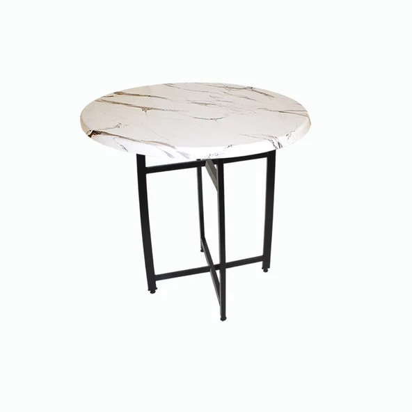 Nevada Werzalit Yuvarlak ESB Mutfak Masası Q80 - Afyon Mermer ürün görseli