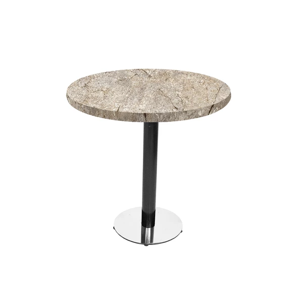 Karanfil Laminat Yuvarlak Masa Q70 - Scala Marble ürün görseli