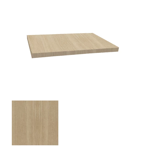 Laminat Masa Tablası (120x120) - White Oak