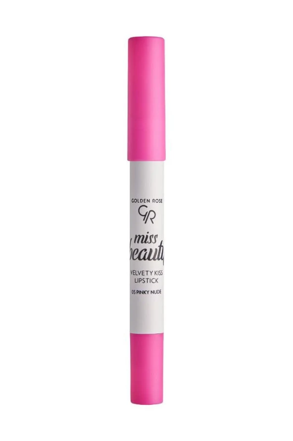 Golden Rose Miss Beauty Velvety Kiss Lipstick No:05 Pinky Nude - Mat Kalem Ruj