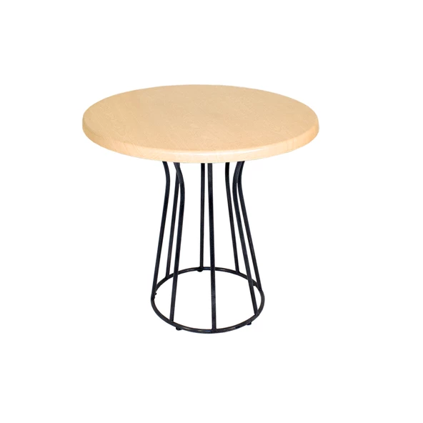 Palermo Werzalit Yuvarlak ESB Mutfak Masası Q 70cm - Akçaağaç ürün görseli