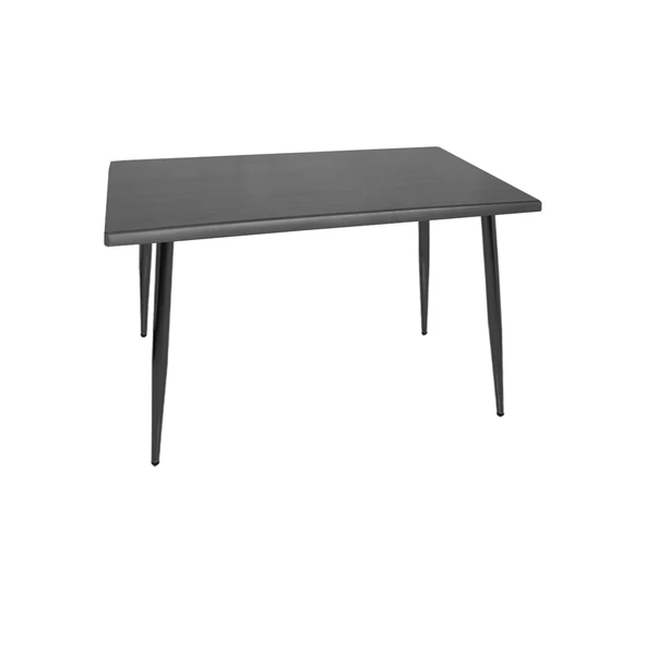 Manolya Werzalit Mutfak Masası 70x120 - Siyah ürün görseli