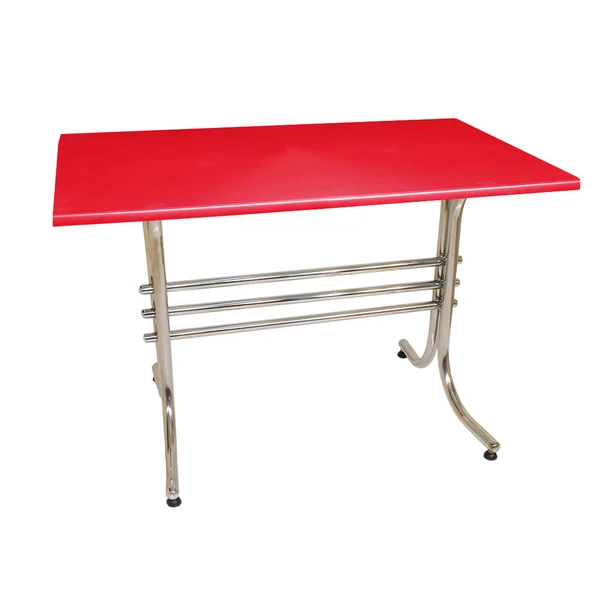 Japon Werzalit Mutfak Masası (80X120) - Kırmızı ürün görseli