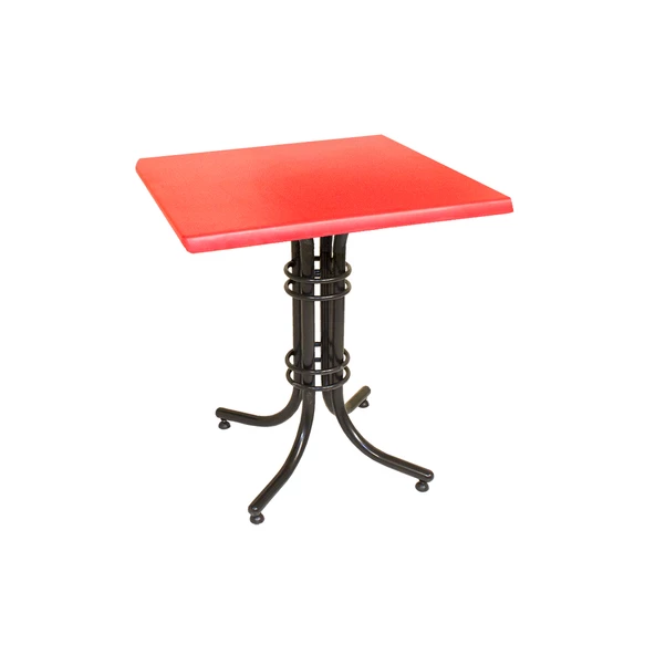 Buket Werzalit Kare ESB Mutfak Masası 60x60 - Kırmızı ürün görseli