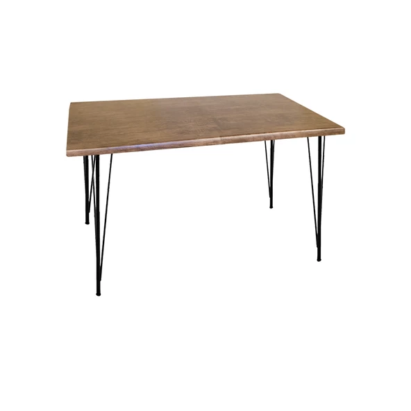 Premıum Werzalit Mutfak Masası 70x120 - Rustik Dark ürün görseli