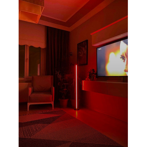 neeko Voıce Stıck -Sese ve Müziğe Duyarlı - Kumandalı -Oda Aydınlatma Sistemi Full Rgb- Çok Özellik 150 cm - 6