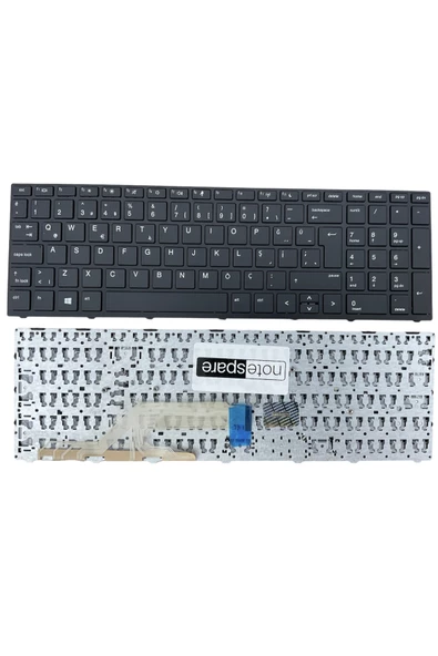 Hp ile Uyumlu Probook 9Z.NEFSQ.001, L01028-141, NSK-XK0SQ Notebook Klavye Siyah TR