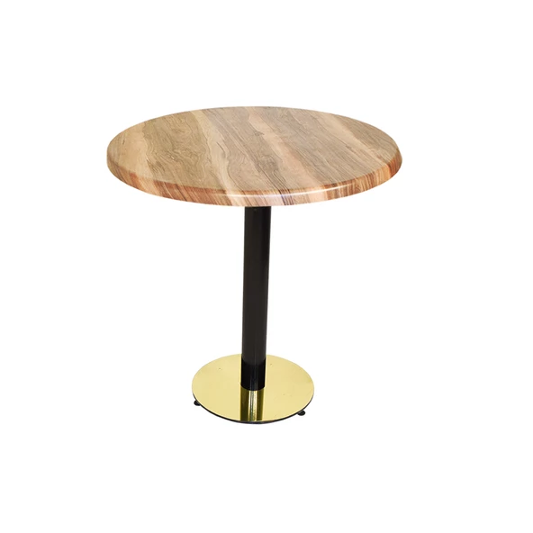 Karanfil Werzalit Yuvarlak Gold Masa Q90 - Indiana Wood