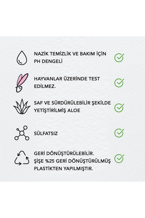 Herbal Essences Sülfatsız Şampuan Aloe & Avokado