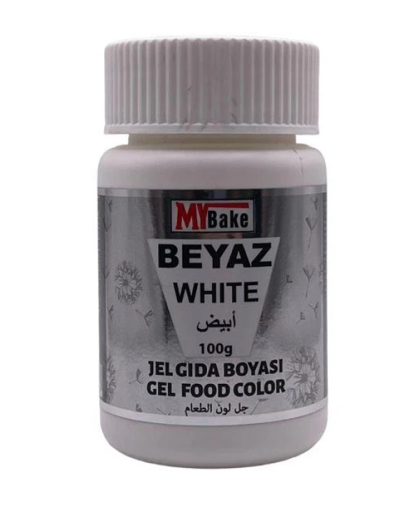 MY BAKE JEL GIDA BOYASI BEYAZ 100 GR