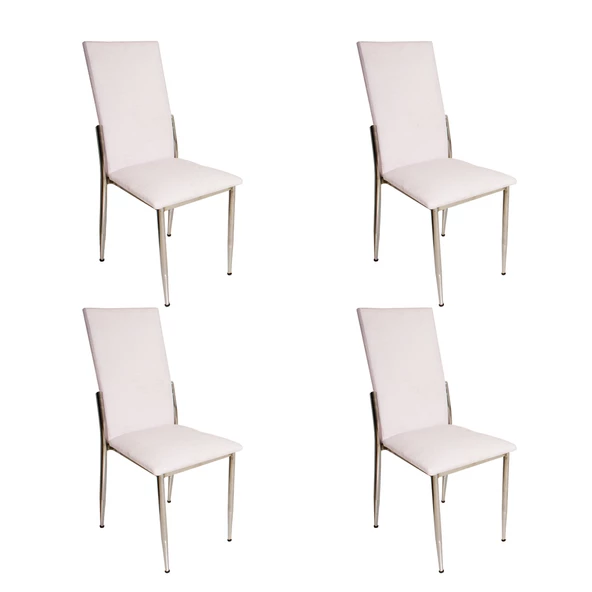 Gözde Sandalye (Deri) (4 Adet ) - Beyaz ürün görseli