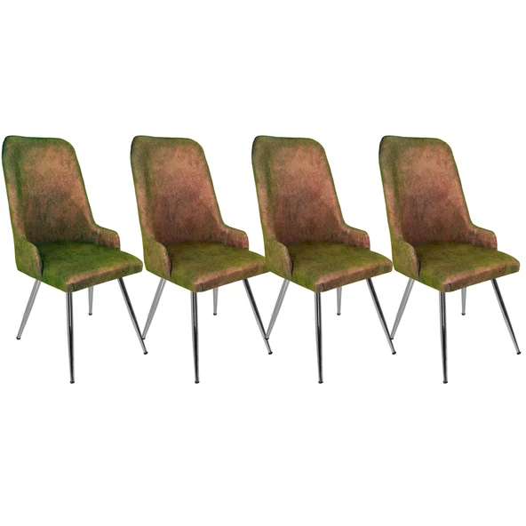 Çırağan Sandalye 4 Adet - Kahve ürün görseli 1