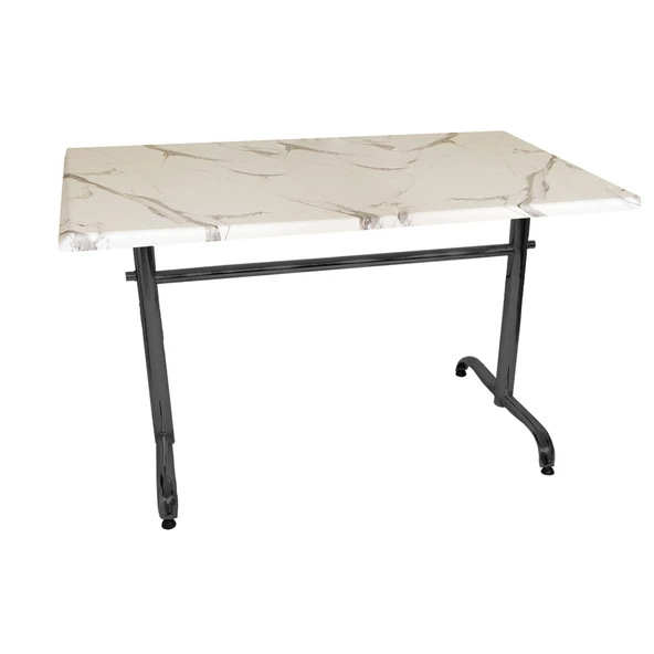 Valerya Werzalit Mutfak Masası 80x140 (ESB-SIYAH) - Afyon Mermer ürün görseli