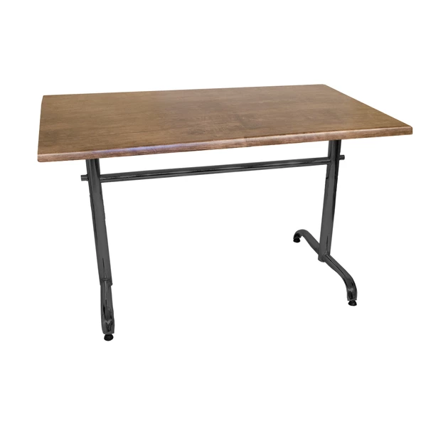 Valerya Werzalit Mutfak Masası 80x140 (ESB-SIYAH) - Rustik  Dark ürün görseli