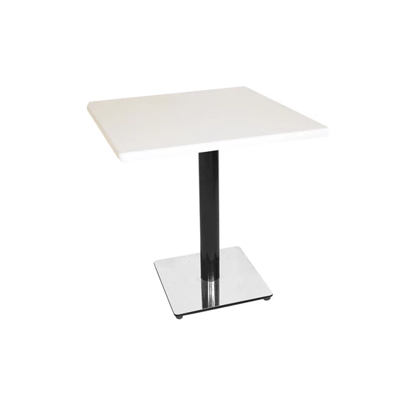 Karanfil Werzalit Kare Masa 80X80 - Beyaz ürün görseli