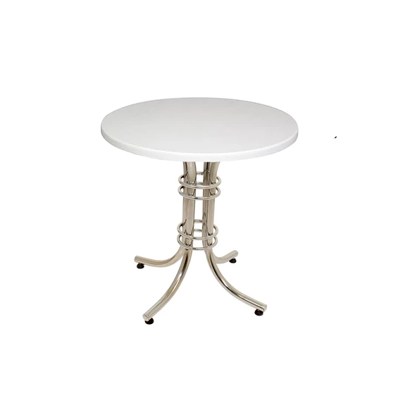 Buket Werzalit Yuvarlak Mutfak Masası 60cm - Beyaz ürün görseli