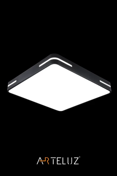 ARTELUZ KARE MODEL MODERN PLAFONYER AVİZE (50X50 CM) - Resim 6