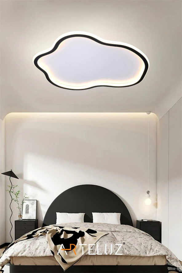 ARTELUZ ASİMETRİK MODEL MODERN PLAFONYER AVİZE (40 CM) - 2