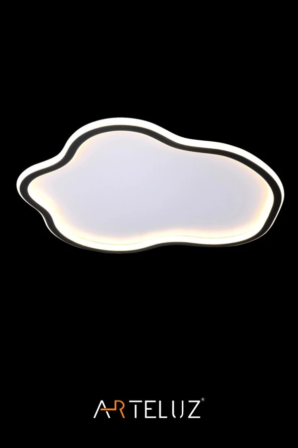 ARTELUZ ASİMETRİK MODEL MODERN PLAFONYER AVİZE (50 CM) - 5