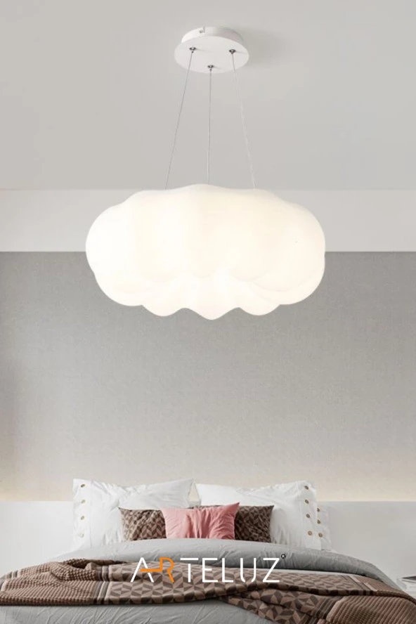 ARTELUZ Luxury Bulut Model Modern Sarkıt Avize (55 CM) - 2