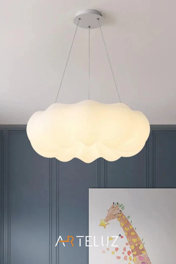 ARTELUZ Luxury Bulut Model Modern Sarkıt Avize (55 CM) - 3